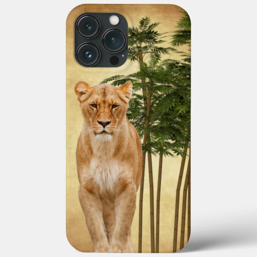 Lions Den iPhone/iPad case (Achterkant)