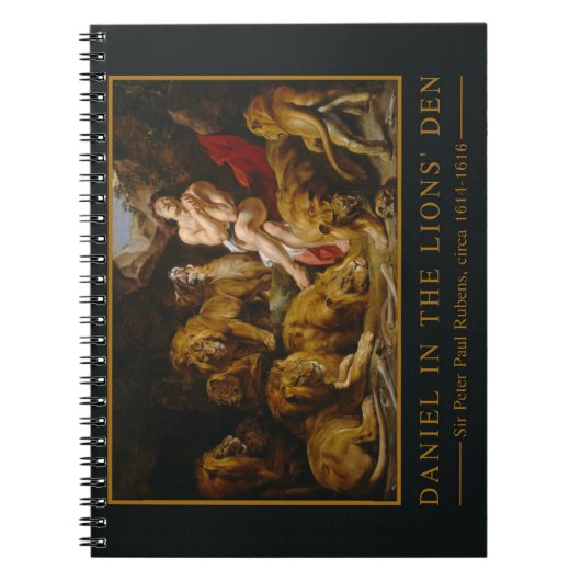 Lions’ Den notitieboek (Voorkant)