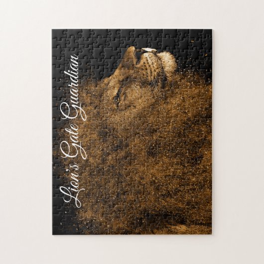 Lion's Gate Guardian Legpuzzel (Verticaal)