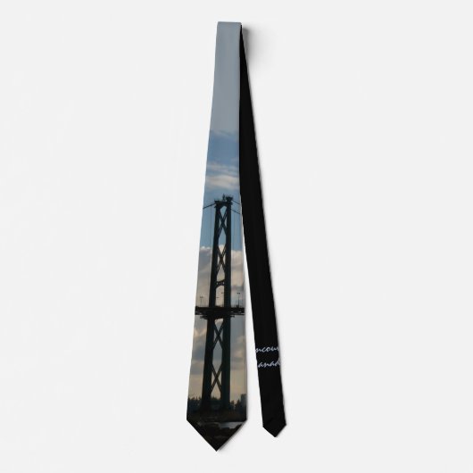 Lions Gate Stropdassen Vancouver Souvenir Necktie  (Voorkant)