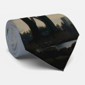 Lions Gate Stropdassen Vancouver Souvenir Necktie  (Opgerold)