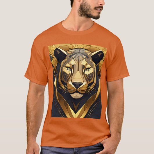 Lion's Gaze T-shirt (Voorkant)