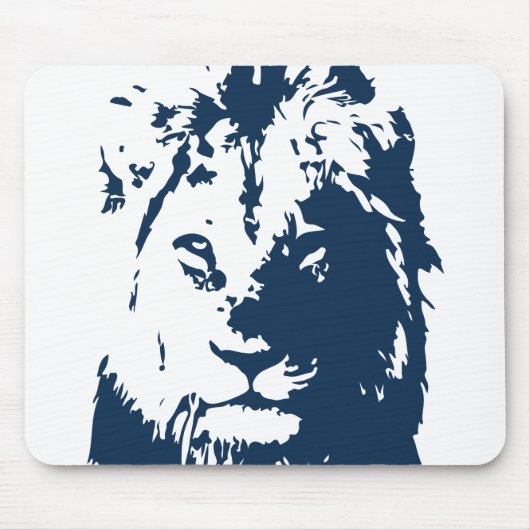 Lion's gezicht muismat (Voorkant)