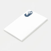 Lion's gezicht post-it® notes (Schuin)