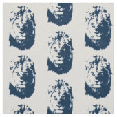 Lion's gezicht stof (Swatch)