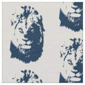 Lion's gezicht stof (Close Up)