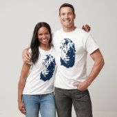 Lion's gezicht t-shirt (Unisex)