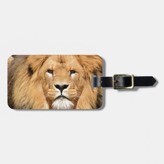 Lions Head Bagagelabel (Voorkant horizontaal)