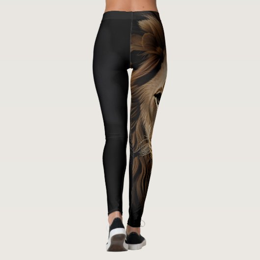 Lions Head Design Leggings (Achterkant)
