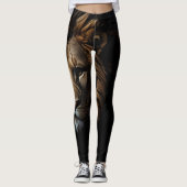 Lions Head Design Leggings (Voorkant)
