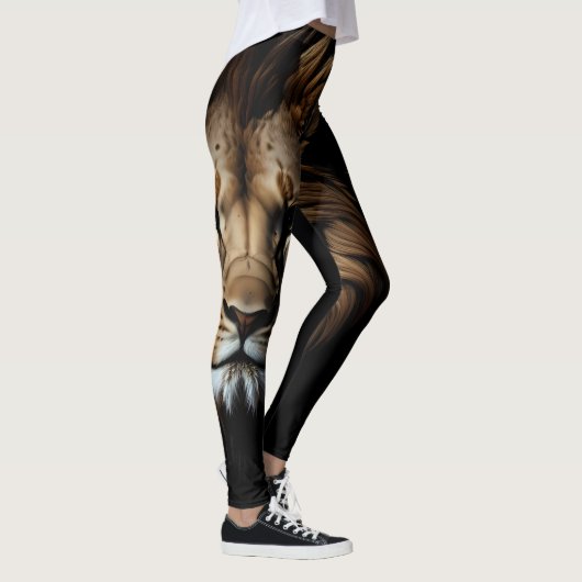 Lions Head Design Leggings (Rechts)