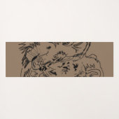 Lions Hug Yogamat (Achterkant (horizontaal))