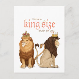 Lions in Love ansichtkaart Briefkaart