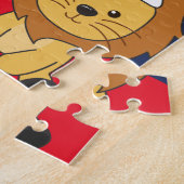 Lions Jigzaag Pu Legpuzzel (Zijkant)