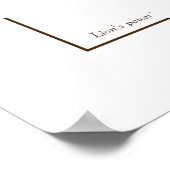 Lion's kracht poster (Hoek)