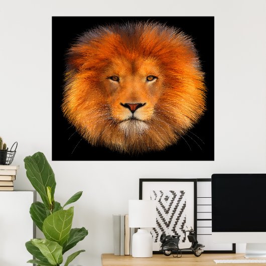 Lion's Mane Poster Art (Thuiskantoor)