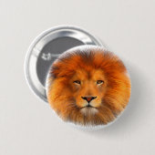 Lion's Mane Ronde Button 5,7 Cm (Voorkant /achterkant)