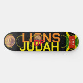 LIONS OF JUDAH. 8 1/4" Skateboarddek Persoonlijk Skateboard (Horizontaal)