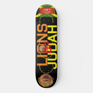 LIONS OF JUDAH. 8 1/4" Skateboarddek Persoonlijk Skateboard