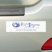 Lions of Liberty Bumpersticker (Op auto)