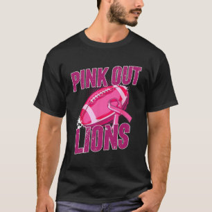 Lions Pink Out Football pakt borstkanker aan T-shirt