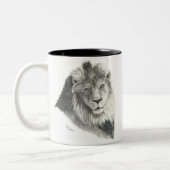 Lion's Pride Coffee Cup Tweekleurige Koffiemok (Links)