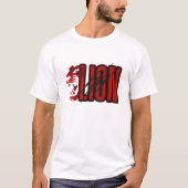 Lion's Roar: een  ontwerp T-shirt (Voorkant)
