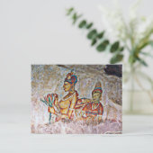 Lion's Rock Art Briefkaart (Staand voorkant)