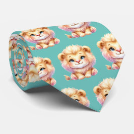 Lions Schattig Kawaii Schattigee Stropdas