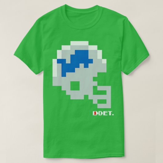 Lions Tecmo Bowl Helm Mok T-shirt (Design voorkant)