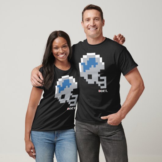 Lions Tecmo Bowl Helmet T-shirt (Unisex)