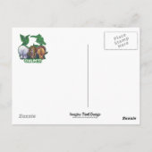 Lions Tiger Beren Oh Mijn Briefkaart (Achterkant)