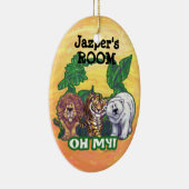 Lions Tiger Beren Oh Mijn Keramisch Ornament (Rechts)