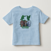 Lions Tiger Beren Oh Mijn Kinder Shirts (Voorkant)