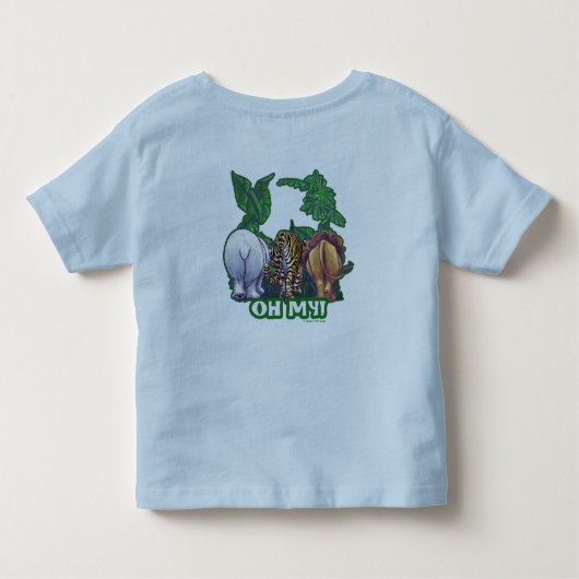 Lions Tiger Beren Oh Mijn Kinder Shirts (Achterkant)