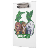 Lions Tiger Beren Oh Mijn Klembord (Links)