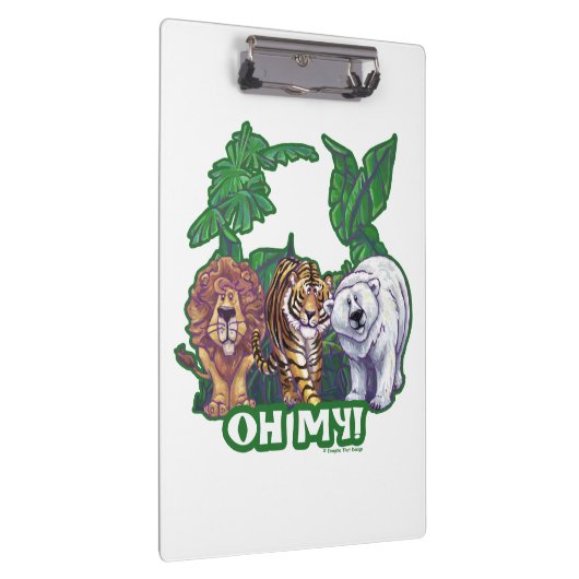 Lions Tiger Beren Oh Mijn Klembord (Rechts)