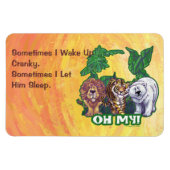 Lions Tiger Beren Oh Mijn Magneet (Horizontaal)