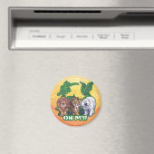 Lions Tiger Beren Oh Mijn Magneet (Insitu (Vaatwasser))