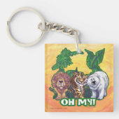 Lions Tiger Beren Oh Mijn Sleutelhanger (voorkant)