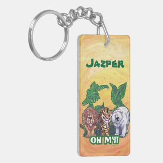 Lions Tiger Beren Oh Mijn Sleutelhanger (Voorkant Links)