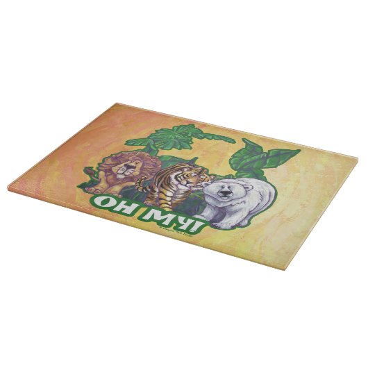 Lions Tiger Beren Oh Mijn Snijplank (Hoek)