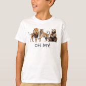 Lions Tigers Beren Oh Mijn T-shirt (Voorkant)
