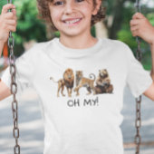 Lions Tigers Beren Oh Mijn T-shirt