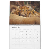 Lions Wall Agenda Kalender (Feb 2027)