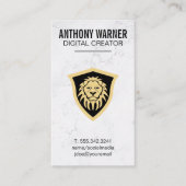 Lionschild Visitekaartje (Voorkant)