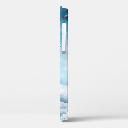 Lionsneeuw die op een kunstdier ligt Case-Mate iPhone case (Achterkant / Links)