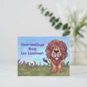 Lionstaal Briefkaart (Staand voorkant)