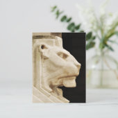 Lionstandbeeld in Nottingham Briefkaart (Staand voorkant)