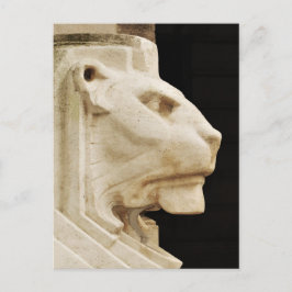 Lionstandbeeld in Nottingham Briefkaart